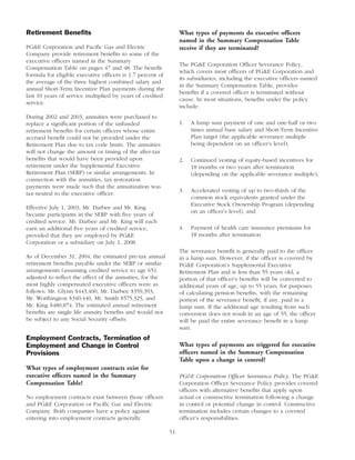 pg & e crop 2005 Proxy Statement