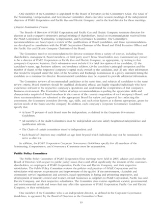 pg & e crop 2004 Proxy Statement