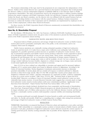 pg & e crop 2004 Proxy Statement