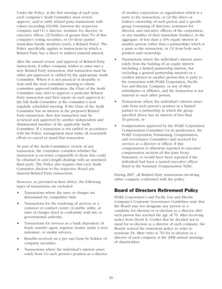 pg& e crop 2008 ProxyStatement