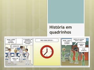 História em
quadrinhos
 