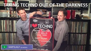 #SOUNDCHECK15
TAKING TECHNO OUT OF THE DARKNESS
 