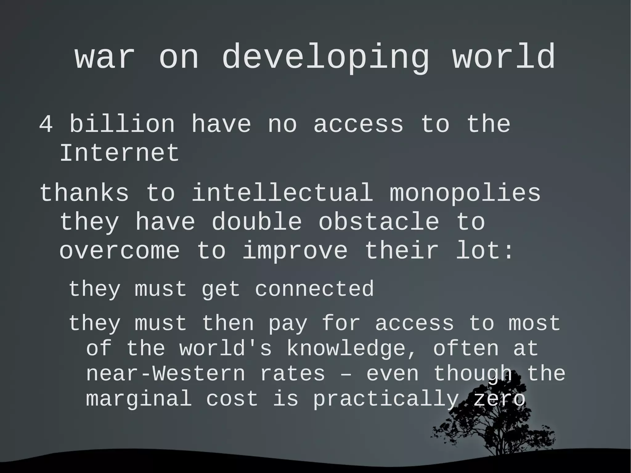 to get them revealed for wider use, rather than hoarded 