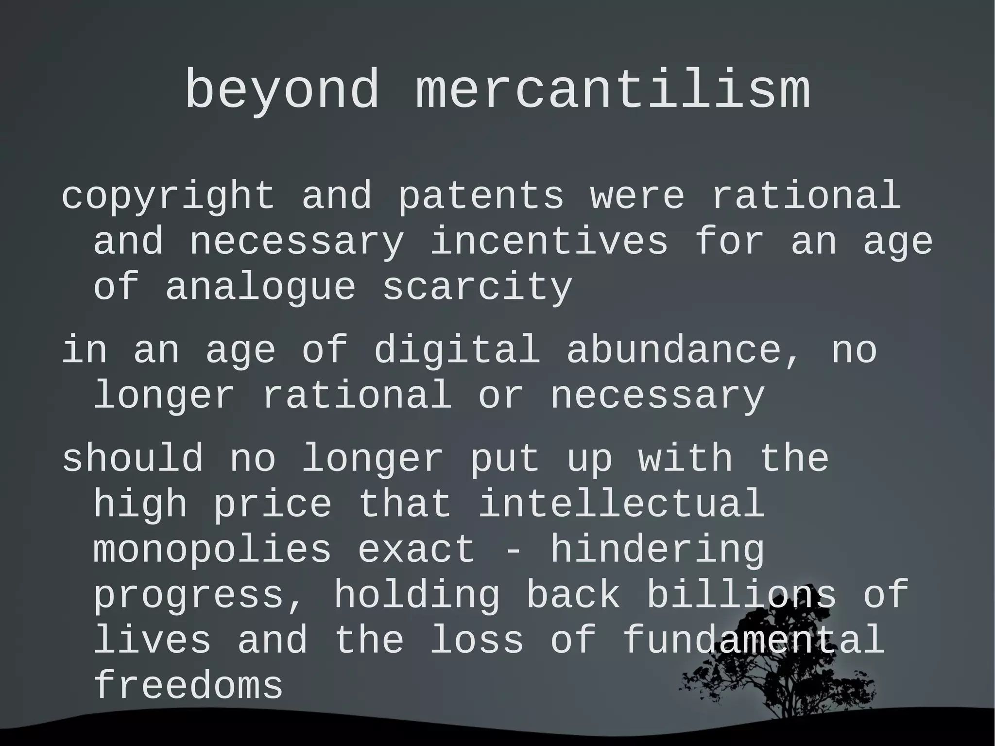 Statute of Anne (1710) ” An Act for the Encouragement of Learning” 