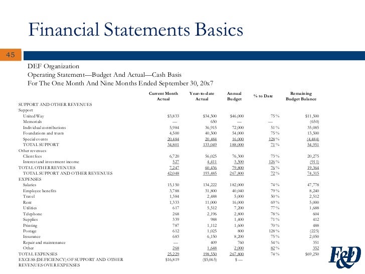non profit monthly financial report template koni polycode co