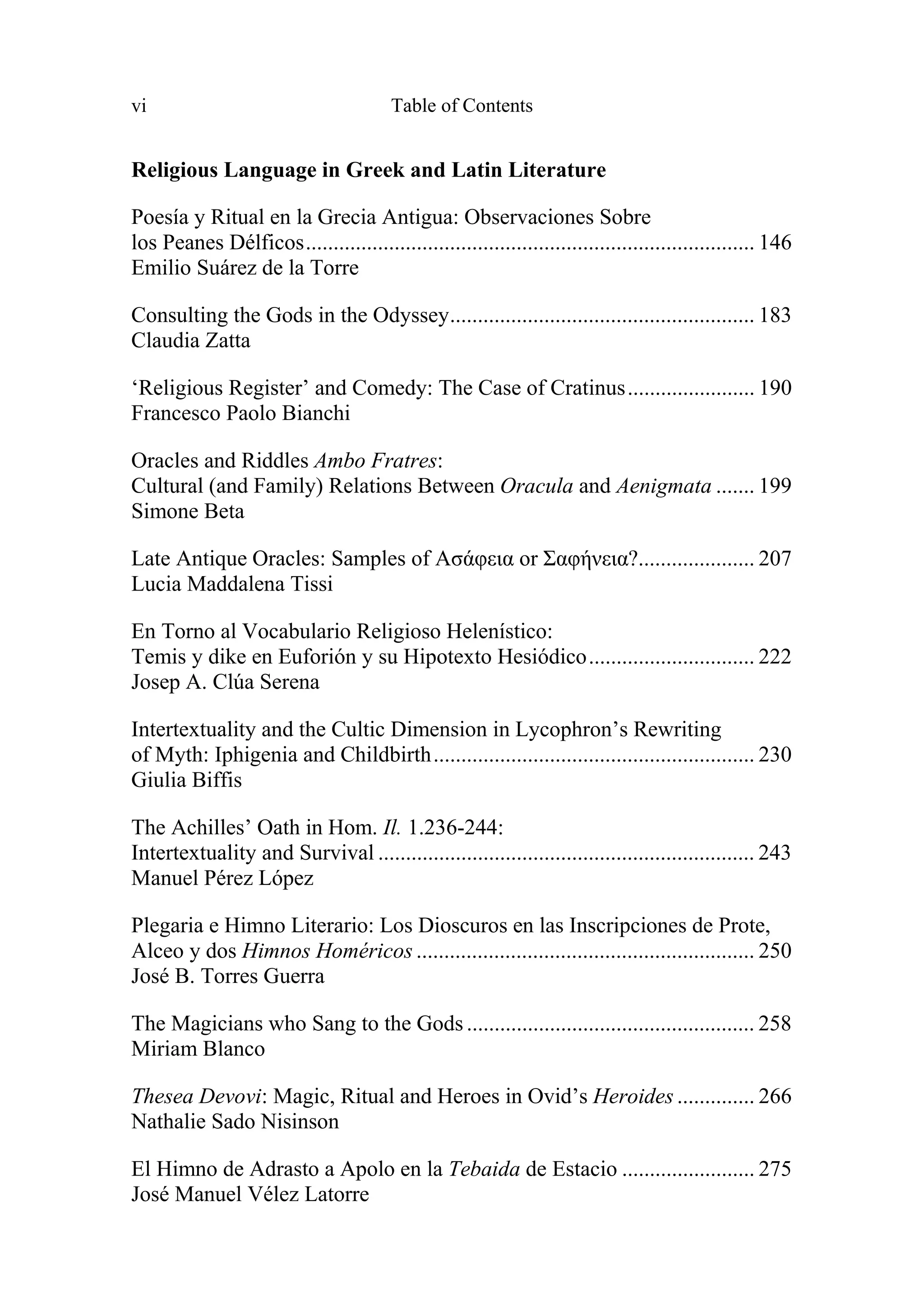 Poetic Rome Poetic Language And Religion In Greece And Rome Garcia J ...