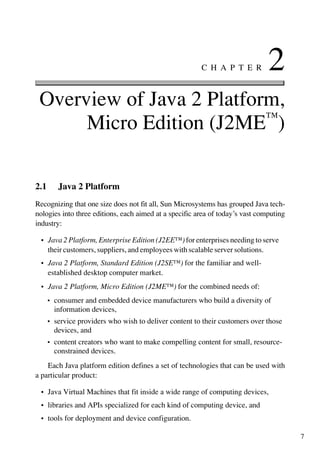 Programming Wireless Devices With The Java2 Platform Riggs ...