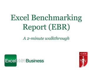 Excel Benchmarking Report - Preview | PPTX
