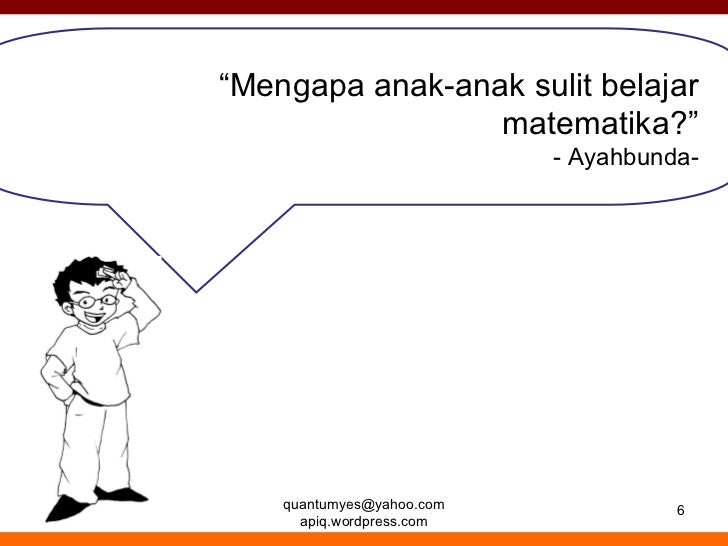APIQ: Anak Lebih Kreatif dan Berprestasi dengan Matematika
