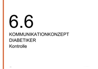 KOMMUNIKATIONKONZEPT
DIABETIKER
Kontrolle



111
 