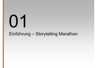 Einführung – Storytelling Marathon
 