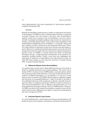 Lung Biology In Health Disease Volume 182 Pharmacotherapy In Chronic ...