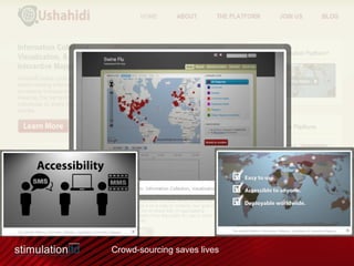 Crowd-sourcing saves lives 