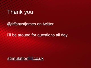 Thank you @tiffanystjames on twitter I’ll be around for questions all day 