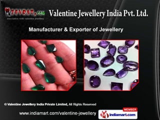 Manufacturer & Exporter of Jewellery
 