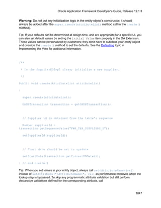 OAF Developer Guide 13.1.3