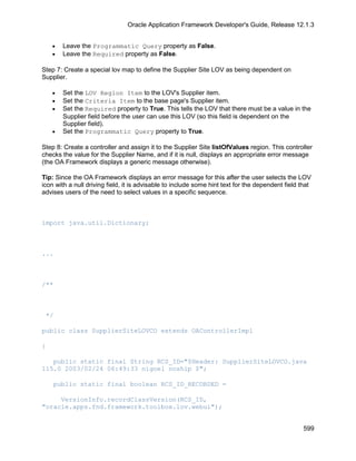 OAF Developer Guide 13.1.3