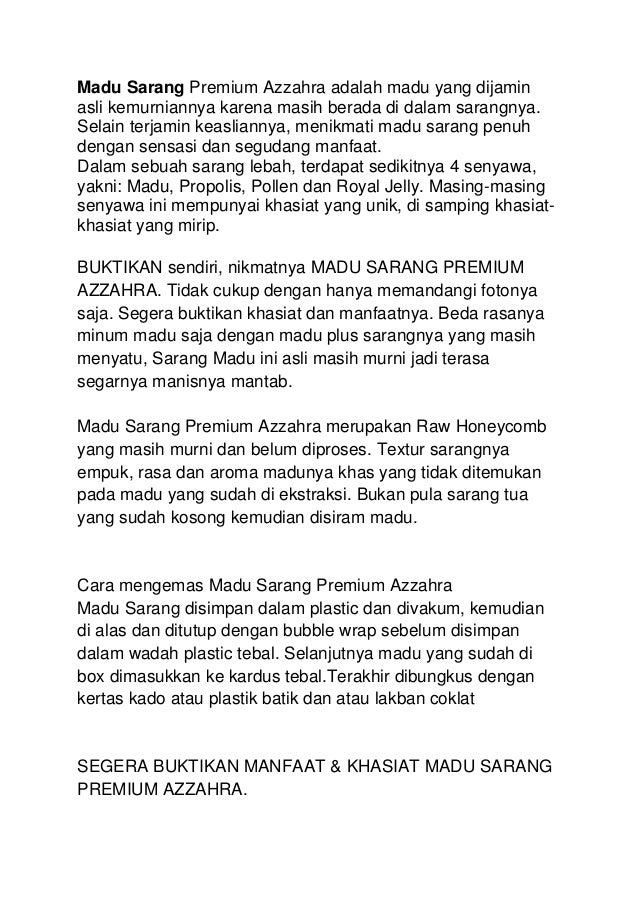 0813.9855.0306 (wa) jual madu asli jakarta, jual madu asli ...