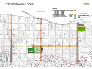 PROYECTOS PASEOS Y PLAZAS
 