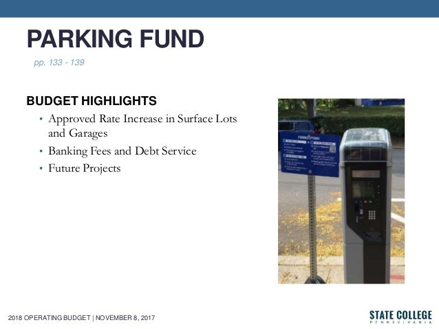 Review Of Administration Parking And Regional Programs