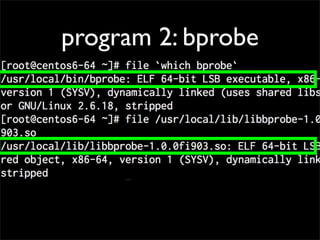 program 2: bprobe
 