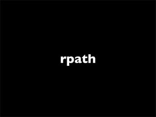 rpath
 