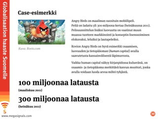 Yhteenveto
                      Yhteenveto: Suomen tietoteollisuuden
                      kilpailukyky tänään ja huomenn...