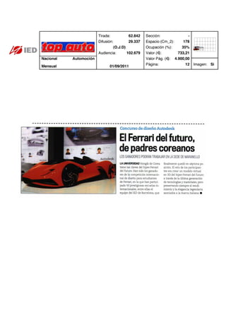 Clipping Top Auto 01/09/11 @iedbarcelona