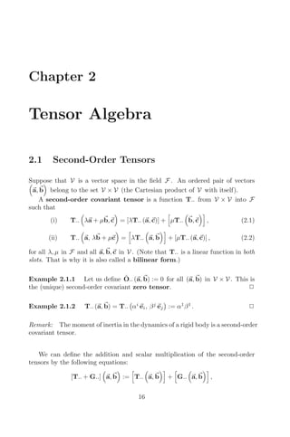 Tensors The Mathematics Of Relativity Theory And Continuum Mechanics ...