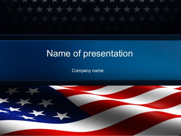 america stand strong powerpoint template