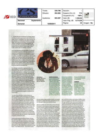 Clipping ES La Vanguardia 10/09/11 @iedbarcelona