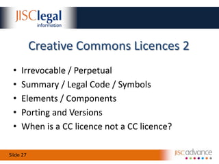 Getting to KnowCreative Commons