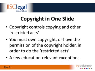 What You Need To Know About Copyright for OER