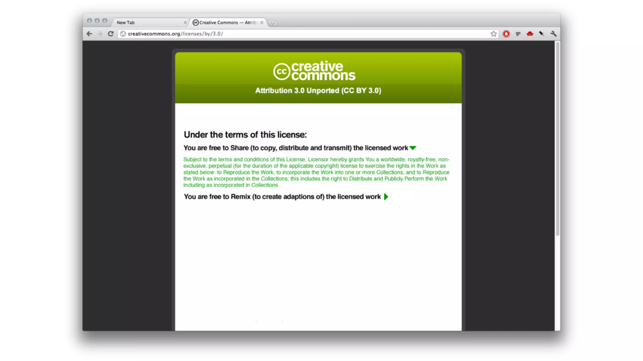 towards a global CC license - the affiliate perspective 