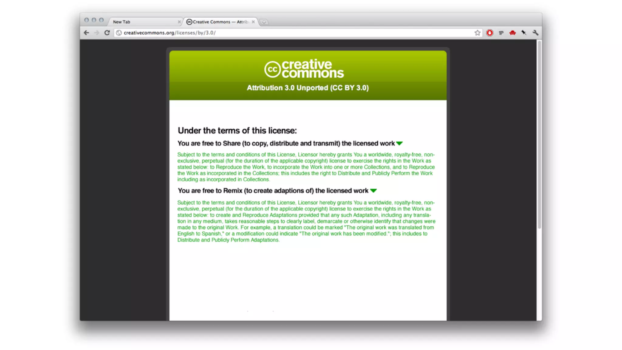 towards a global CC license - the affiliate perspective 