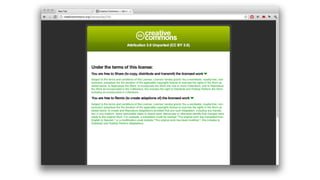 towards a global CC license - the affiliate perspective 