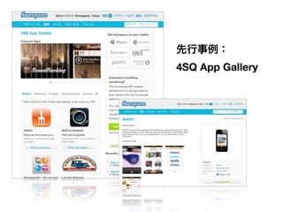 4SQ App Gallery
 