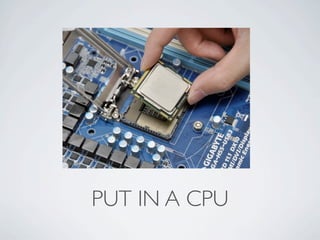 PUT IN A CPU
 