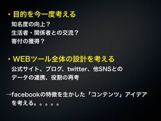 20110925「大津市市民活動センター facebook実習講座」セミナー講座