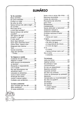 110 atividades de ciências 1ª e 2ª séries