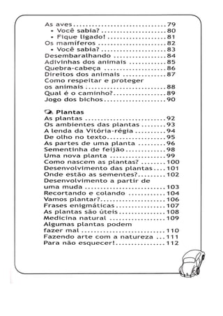 110 atividades de ciências 1ª e 2ª séries