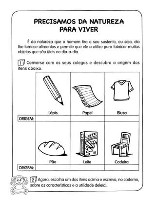 110 atividades de ciências 1ª e 2ª séries
