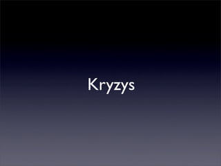 Maciek Cielecki (10clouds), „Startupy w Chmurze — wprowadzenie do cloud computing”