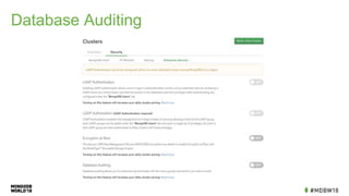 Database Auditing
 