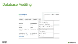 Database Auditing
 