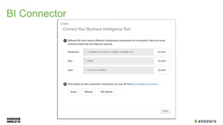 BI Connector
 