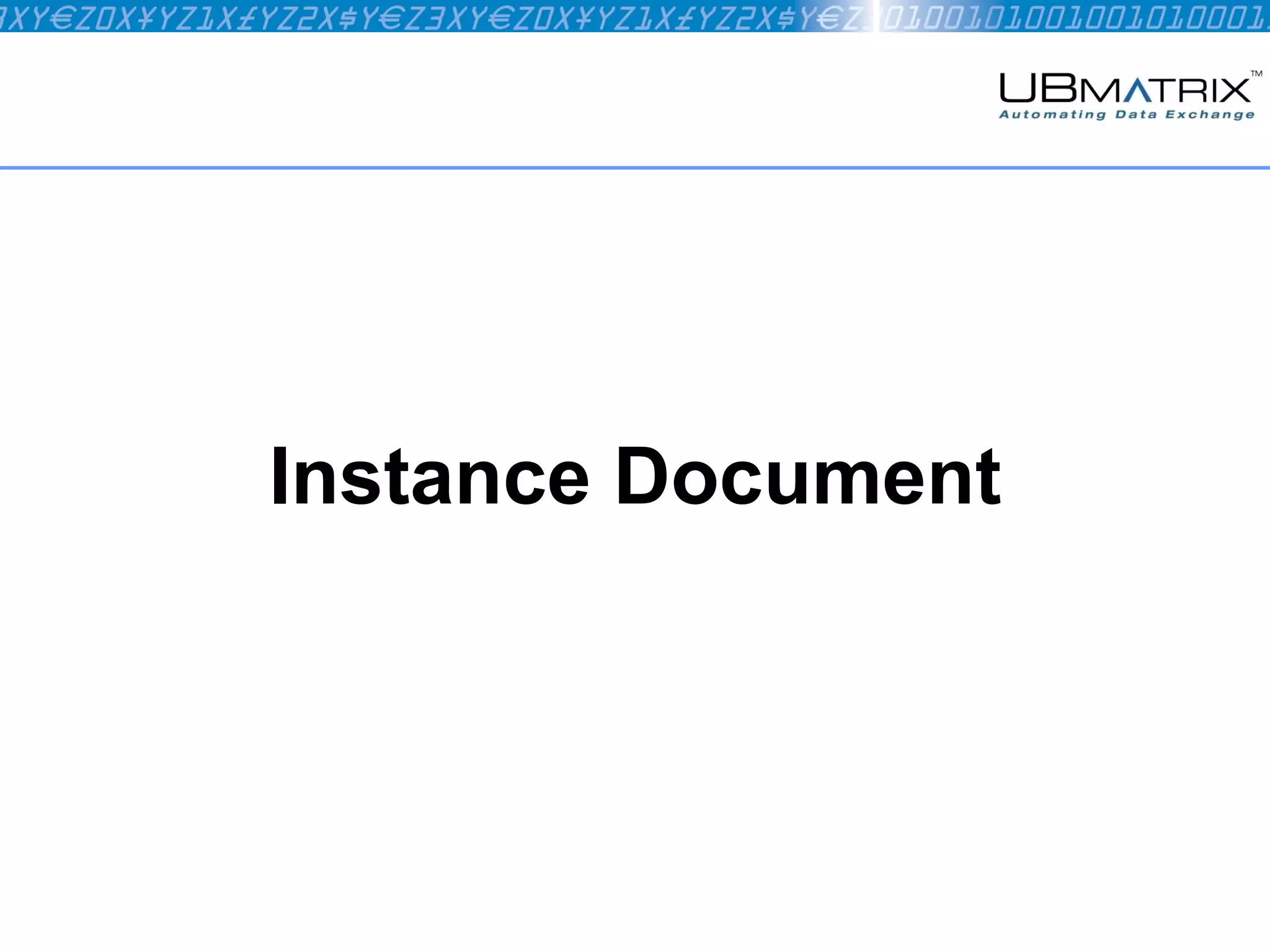 Instance Document 