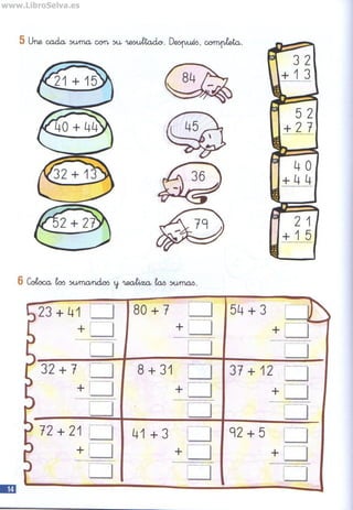 110 problemas de matematicas 1º primaria