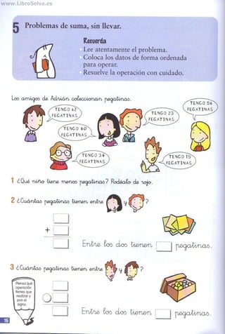 110 problemas de matematicas 1º primaria