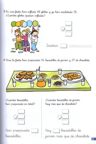 110 problemas de matematicas 1º primaria